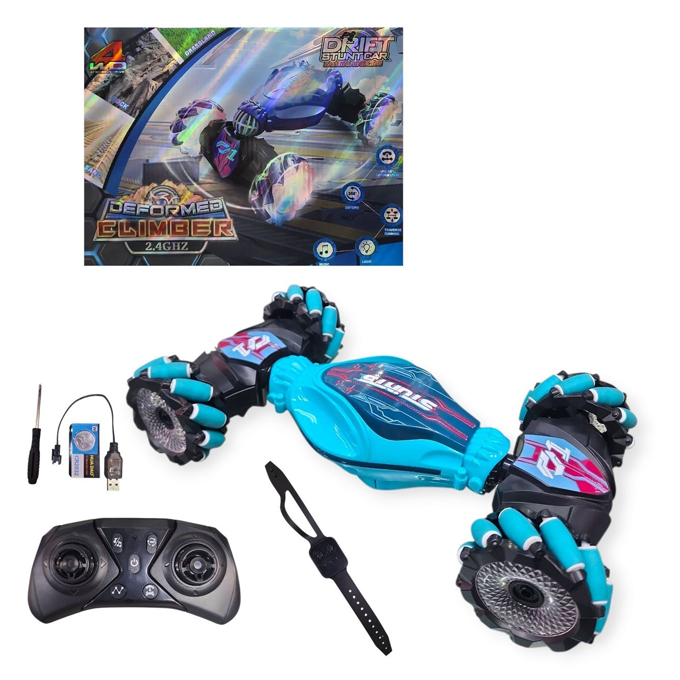 Carro A Control Remoto Juguete RC Acrobatico