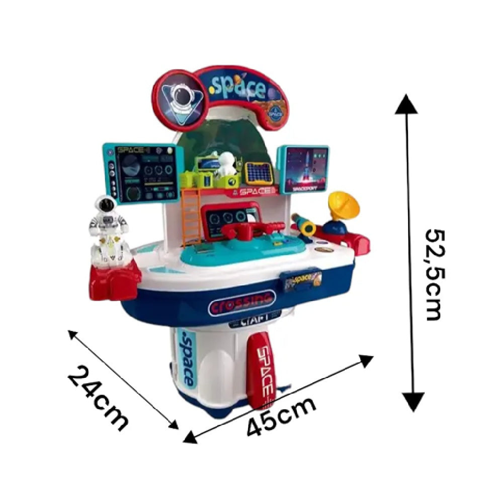 Set De Estación Espacial Para Niños Portátil