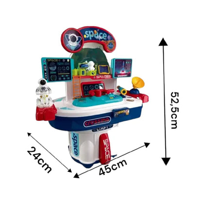 Set De Estación Espacial Para Niños Portátil