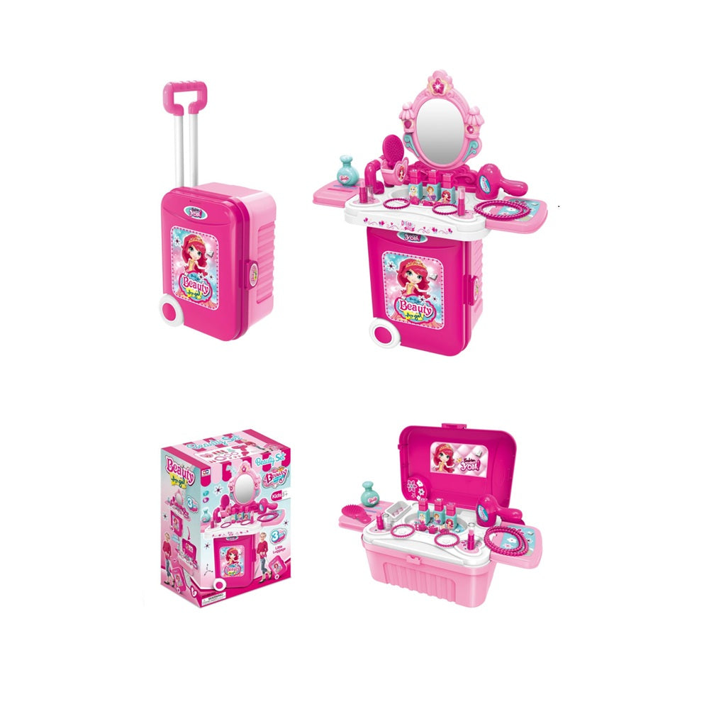 Set Maleta Tocador De Belleza Para Niñas