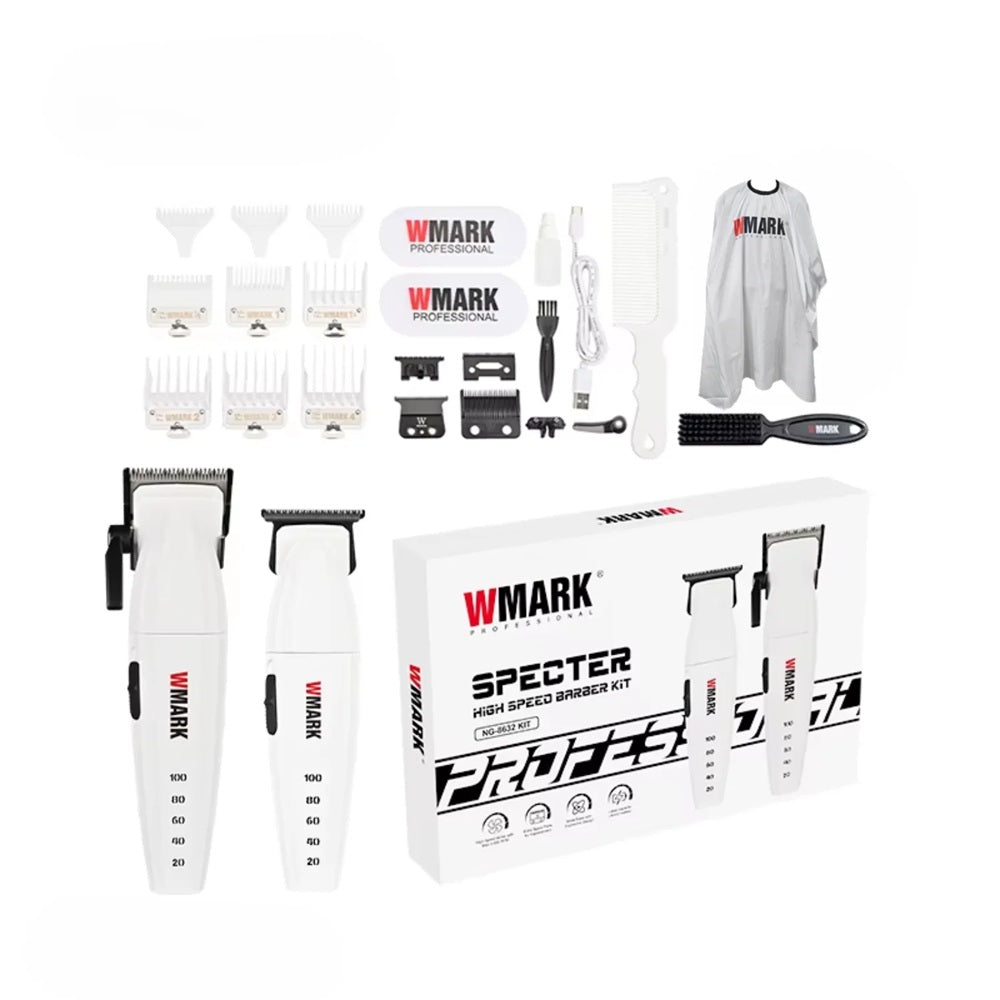 Combo De Peluqueria Profesional WMARK NG-8632 "Specter"