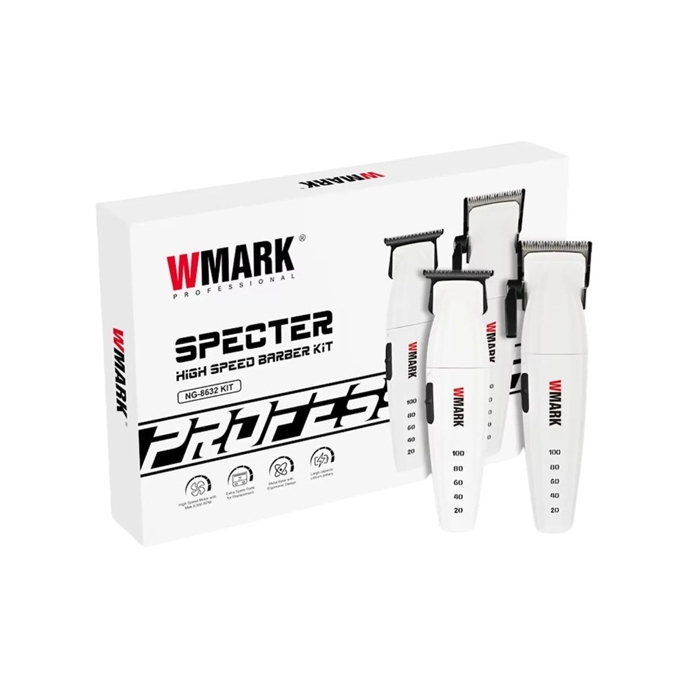 Combo De Peluqueria Profesional WMARK NG-8632 "Specter"