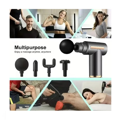 Pistola Masajeadora Muscular Inalámbrica