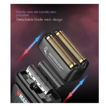 Afeitadora Original WMARK Sheiver Electrica Profesional Dark Warrior