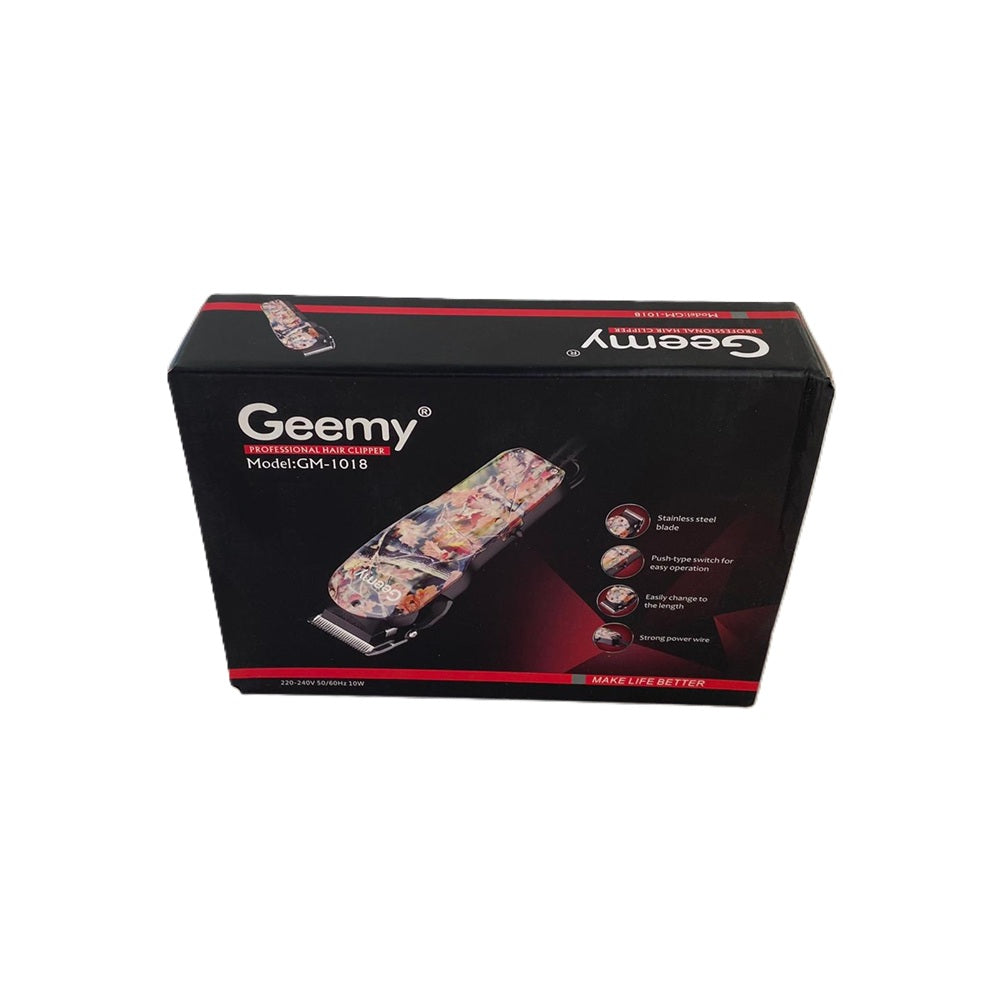 Maquina Peluquera De Cable Geemy GM 1018