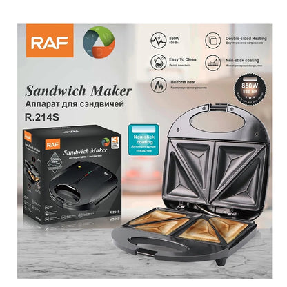 Sandwichera Eléctrica RAF Antiadherente R.214S
