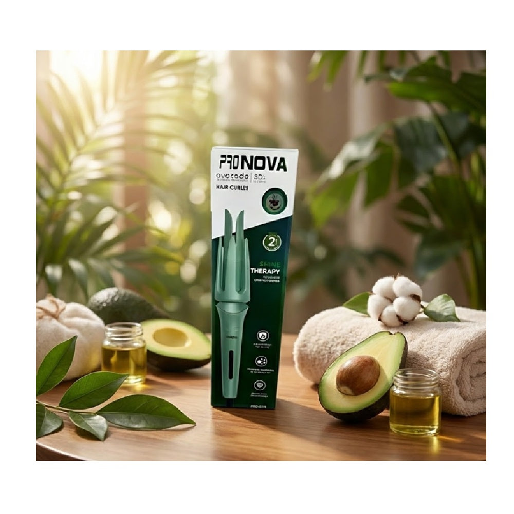 Rizador De Cabello Pro Nova Avocado 3D Antifrizz