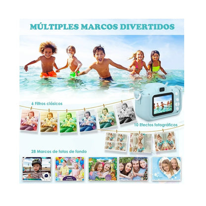 Cámara Digital Portátil Para Niños