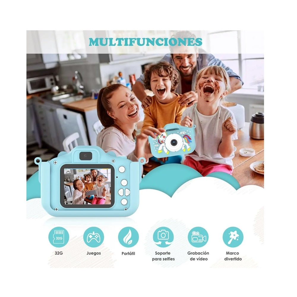 Cámara Digital Portátil Para Niños