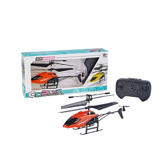Mini Helicóptero De Control Remoto De 2 Canales Infrarrojos