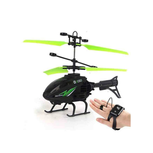 Mini Helicóptero De Inducción Con Control De Reloj