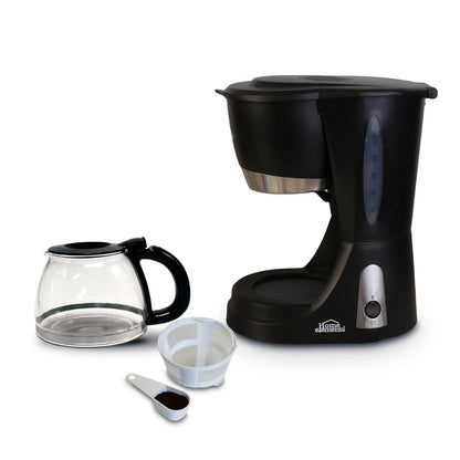Cafetera Home Elements Con Jarra De Vidrio 12 Tazas
