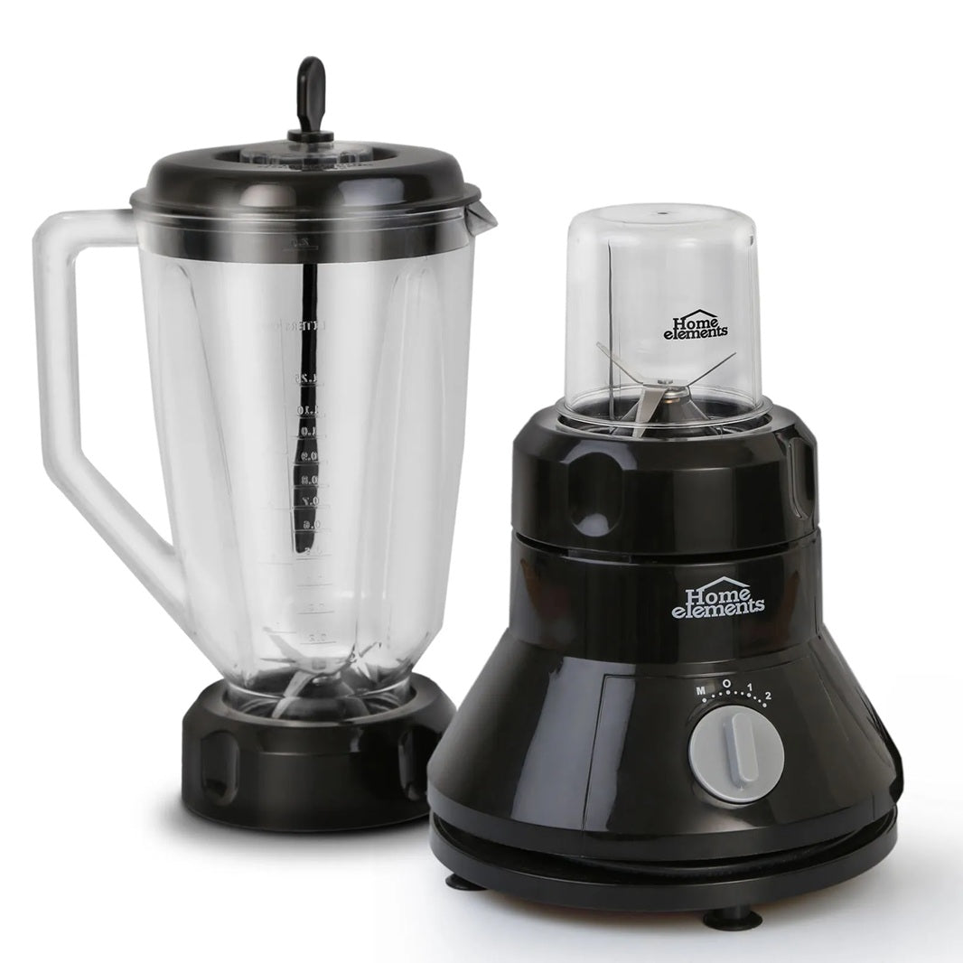Licuadora Home Elements 2 En 1 MultiPower 500W