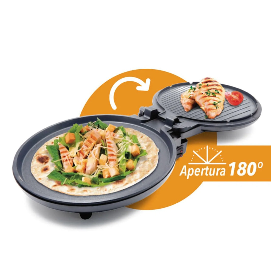 Pizza Maker & Grill De Home Elements HE-828E/G