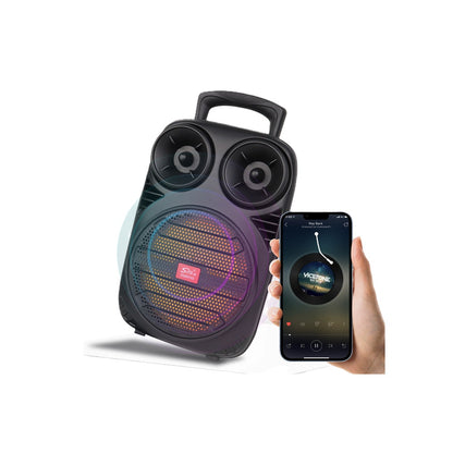 Parlante Inalambrico Con Bluetooth Y Luces LED