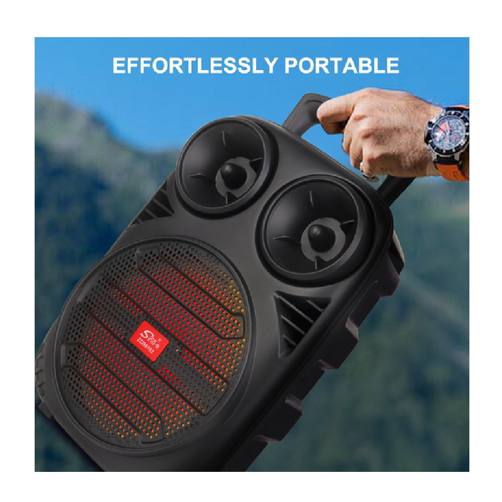 Parlante Inalambrico Con Bluetooth Y Luces LED