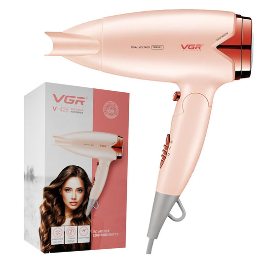 Secador Viajero Para Cabello VGR Plegable V-628