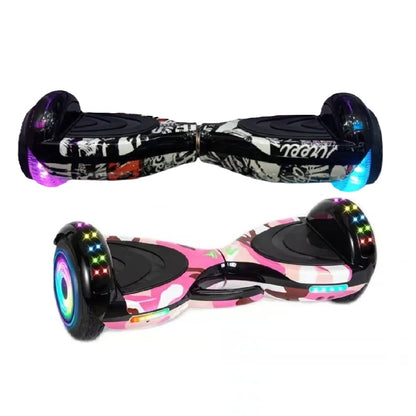 Scooter Electrica Malumeta 8 Pulgadas Con Luz Led